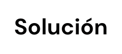 Solución